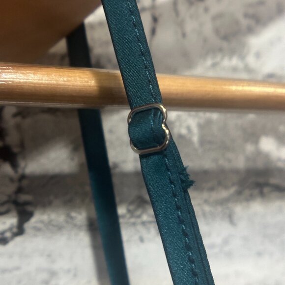 NWT EKOUAER Teal Spaghetti Strap Tank Top Size XL - Picture 9 of 15